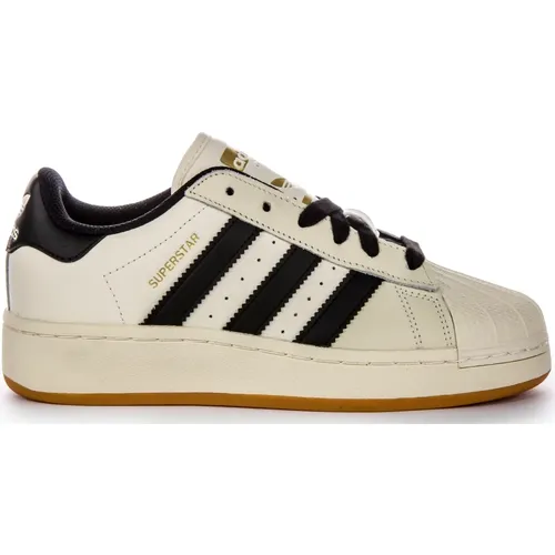 Cream Womens Basketball-Inspired Shell Ico , female, Sizes: 5 UK, 6 1/3 UK, 7 2/3 UK, 5 2/3 UK - Adidas - Modalova