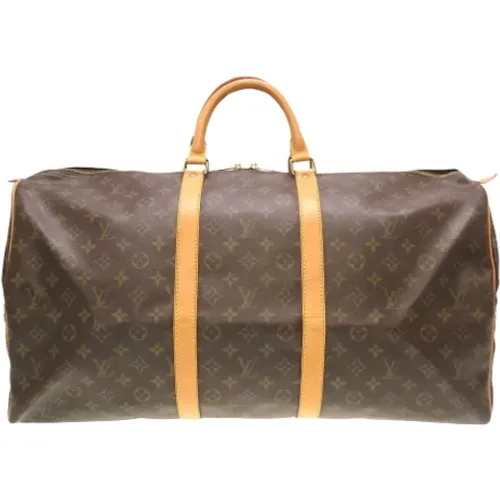 Pre-owned Canvas travel-bags , female, Sizes: ONE SIZE - Louis Vuitton Vintage - Modalova