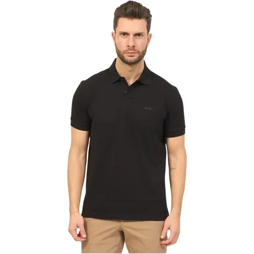 Mens Boss Polo with Logo , male, Sizes: S, 6XL, M, 2XL - Hugo Boss - Modalova