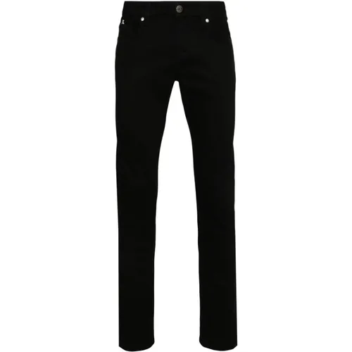 Schwarze Stretch-Baumwoll-Denim Jeans , Herren, Größe: W34 - John Richmond - Modalova