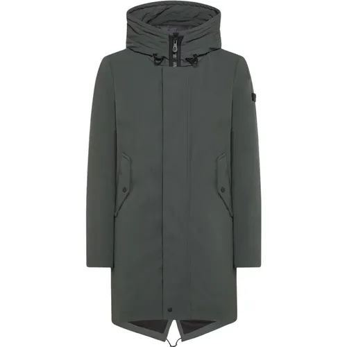 Parka mit dreilagigem Stoff und umweltfreundlicher Membran - Peuterey - Modalova