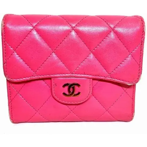 Pre-owned Leather wallets , female, Sizes: ONE SIZE - Chanel Vintage - Modalova