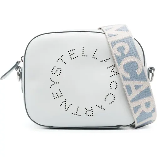 Mini Stella Logo Crossbody Bag , female, Sizes: ONE SIZE - Stella Mccartney - Modalova
