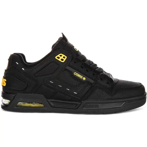 Yellow Men's Sneakers , male, Sizes: 13 UK, 10 UK, 6 UK, 8 1/2 UK, 8 UK, 7 1/2 UK - Osiris - Modalova