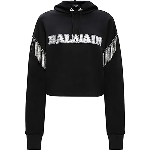 Stylischer Sweatshirt für Männer - Balmain - Modalova