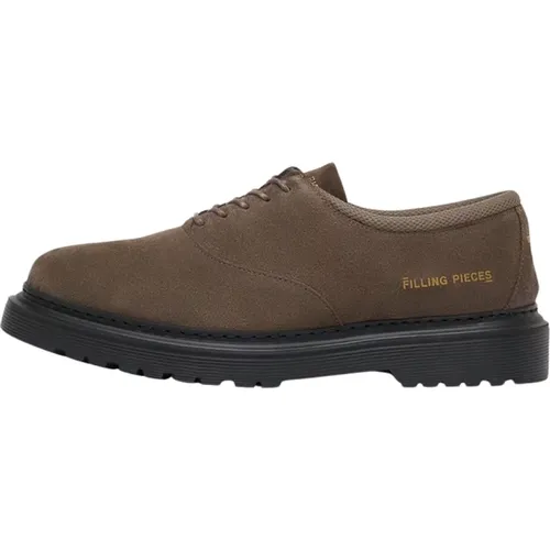 Derby Suede Earth , Herren, Größe: 44 EU - Filling Pieces - Modalova