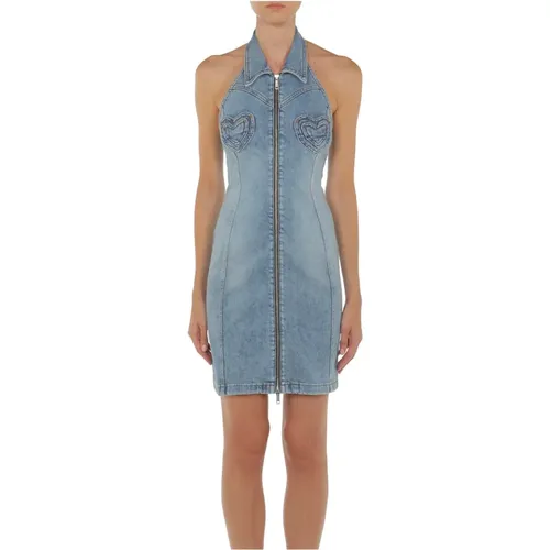 Denim Dresses for Women , female, Sizes: XS, M, S - Moschino - Modalova