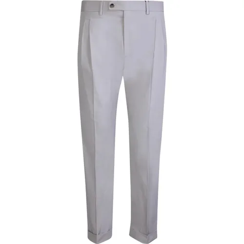 Men's Clothing Trousers Grey Ss24 , male, Sizes: W31, W30, W34, W32, W36, W33 - Dell'oglio - Modalova