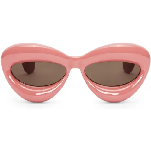 Dusty Cat-Eye Sunglasses , female, Sizes: ONE SIZE - Loewe - Modalova