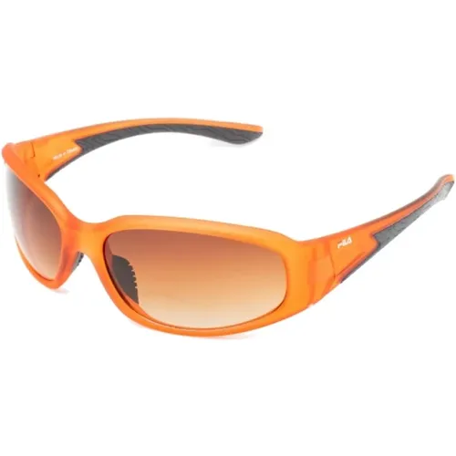 Orange Injizierte Sonnenbrille Fila - Fila - Modalova