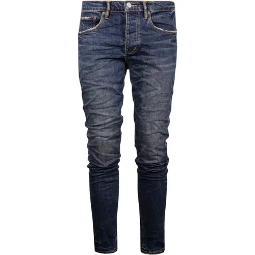 Indigo Jeans für einen stylischen Look , Herren, Größe: W32 - Purple Brand - Modalova