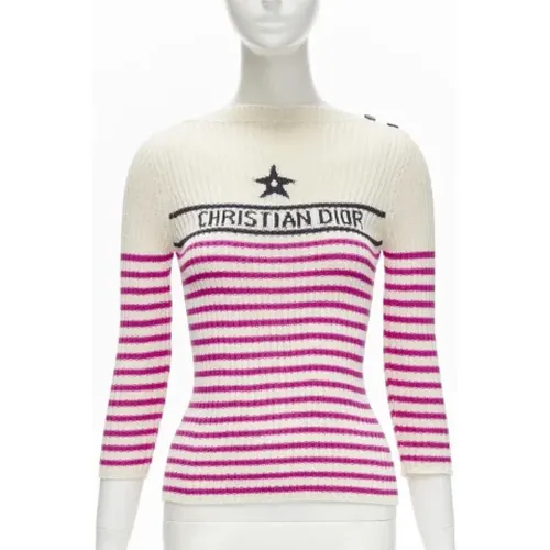 Pre-owned Cotton tops , female, Sizes: XS - Dior Vintage - Modalova