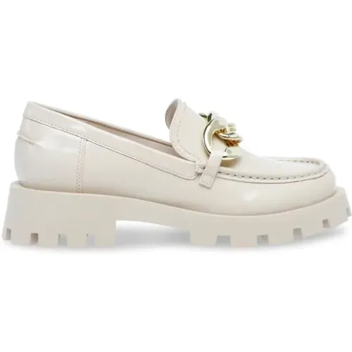 Chain Strap Loafers with Thick Sole , female, Sizes: 5 1/2 UK - Steve Madden - Modalova