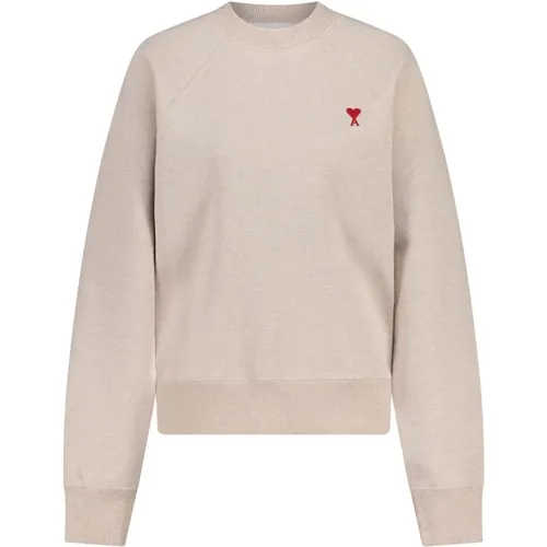 Stylish Wool Sweatshirt , male, Sizes: M, 2XS - Ami Paris - Modalova