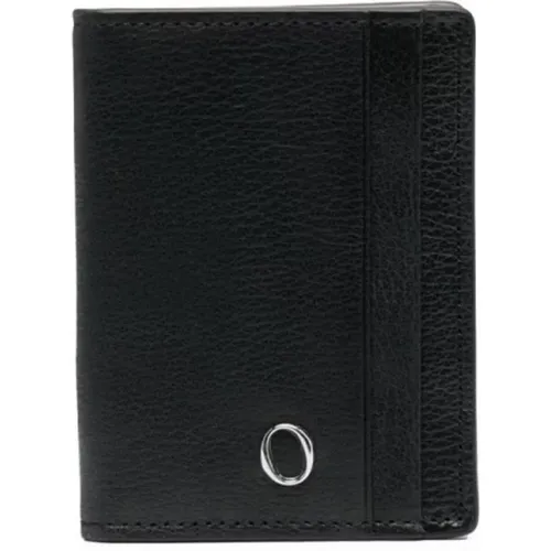 Grained Leather Card Holder , male, Sizes: ONE SIZE - Orciani - Modalova