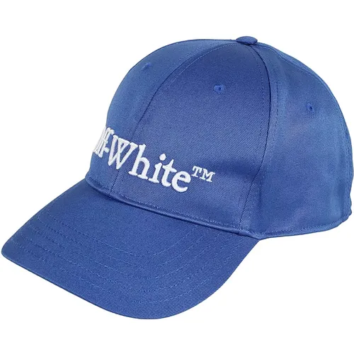 Nautische Drill Logo Baseball Cap , Herren, Größe: L - Off White - Modalova
