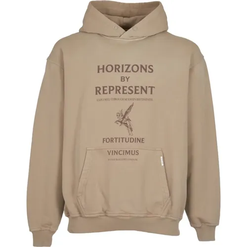 Horizons Hoodie Sweaters , male, Sizes: XL, S, M - Represent - Modalova