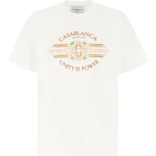 T-Shirts , male, Sizes: L, XL, M, 2XL, S - Casablanca - Modalova