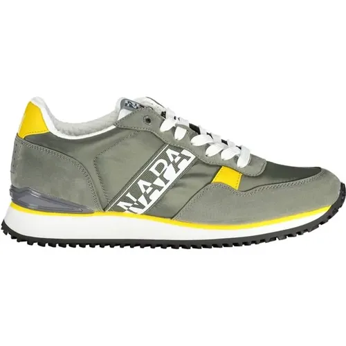 Lace-Up Sneakers with Logo Detail , male, Sizes: 6 UK, 9 UK, 8 UK, 10 UK, 11 UK, 12 UK, 7 UK - Napapijri - Modalova