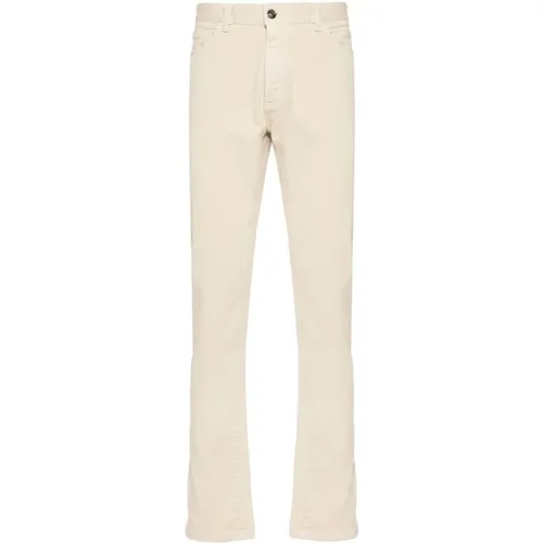 Classic Trousers , male, Sizes: W32 - Ermenegildo Zegna - Modalova