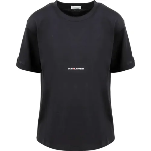T-Shirt , female, Sizes: M, L, S, XS - Saint Laurent - Modalova