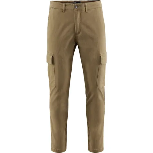 Stretch Cotton Cargo Pants , male, Sizes: W33, W31, W32, W29, W30 - BomBoogie - Modalova