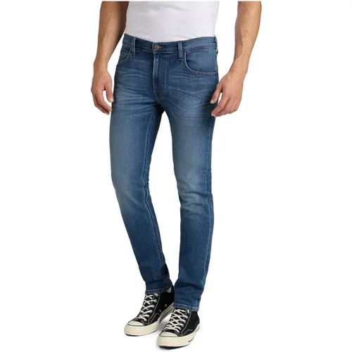 Slim-fit Classic Jeans , male, Sizes: W38, W28, W36, W30, W33 - Lee - Modalova