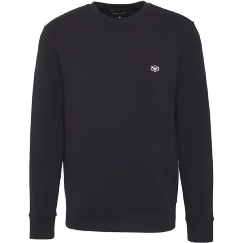 Crewneck Sweatshirt , male, Sizes: S, XL, M, L - Emporio Armani - Modalova