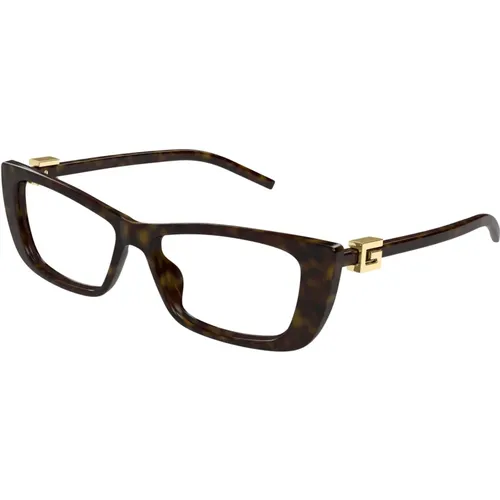 Modische Brille in Schwarz , Damen, Größe: 53 MM - Gucci - Modalova