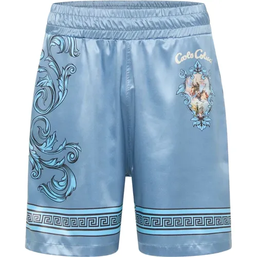 Chic Milano Shorts , male, Sizes: 2XL, 3XL, M - carlo colucci - Modalova