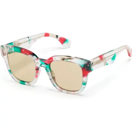 Multicolour Sunglasses, Stylish and Versatile , female, Sizes: 52 MM - Gucci - Modalova