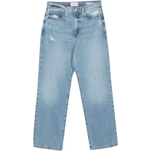 Zerrissene Jeans , Damen, Größe: W27 - Frame - Modalova