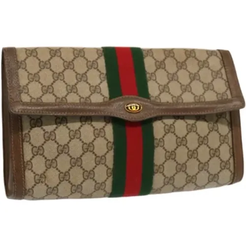 Pre-owned Canvas gucci-bags , female, Sizes: ONE SIZE - Gucci Vintage - Modalova