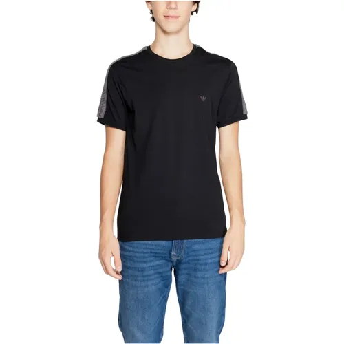 Baumwoll Crew Neck T-Shirt - Emporio Armani - Modalova