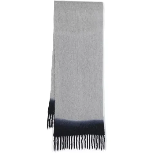 Firny embroidered-logo scarf , female, Sizes: ONE SIZE - Isabel marant - Modalova