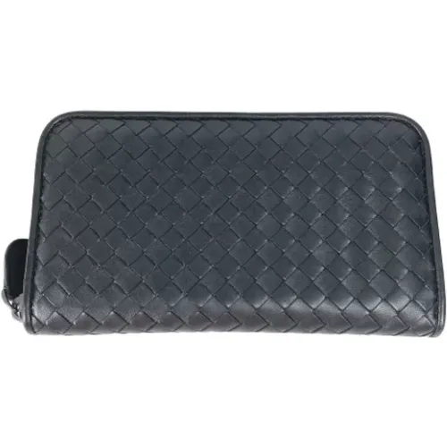 Pre-owned Leather wallets , female, Sizes: ONE SIZE - Bottega Veneta Vintage - Modalova