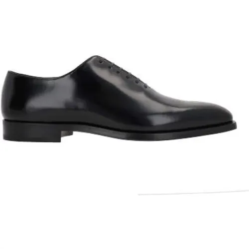Brushed Leather Oxford Shoes , male, Sizes: 6 UK - Salvatore Ferragamo - Modalova