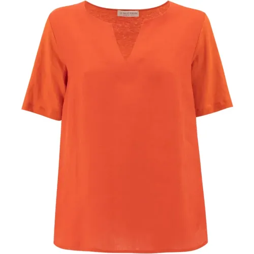 Women Clothing Shirts Ss23 , female, Sizes: L - Le Tricot Perugia - Modalova