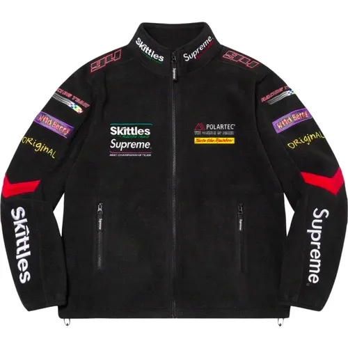 Limited Edition Skittles Polartec Jacket , male, Sizes: XL, M, S, L - Supreme - Modalova