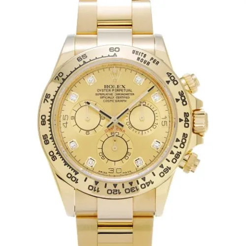 Pre-owned Gold watches , male, Sizes: ONE SIZE - Rolex Vintage - Modalova