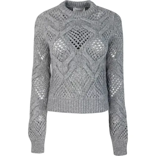 Graue Pullover Lana Polyamid Warm - SPORTMAX - Modalova