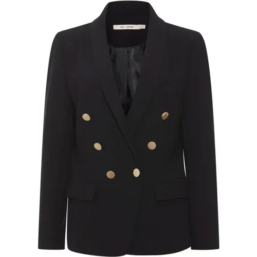 Eloise Schwarzer Blazer Jacke , Damen, Größe: L - RUE de FEMME - Modalova