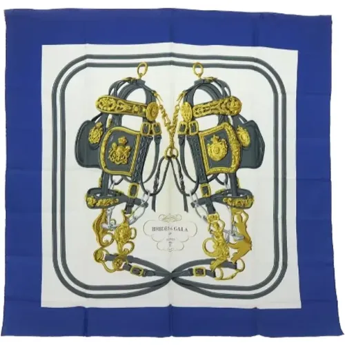 Pre-owned Silk scarves , female, Sizes: ONE SIZE - Hermès Vintage - Modalova