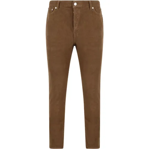 Slim Fit Corduroy Trousers , male, Sizes: W33, W32, W29, W35, W36, W31, W30 - Department Five - Modalova