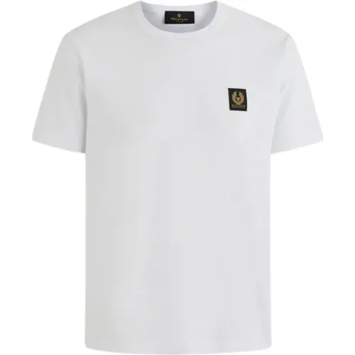 Ink Color Soft Cotton T-shirt , male, Sizes: S, L - Belstaff - Modalova