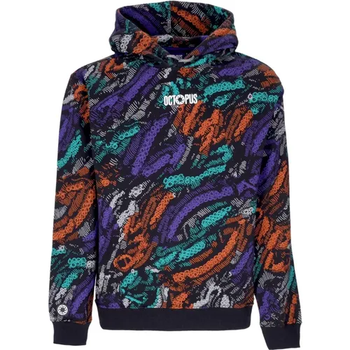 Deco Hoodie , Herren, Größe: L - Octopus - Modalova