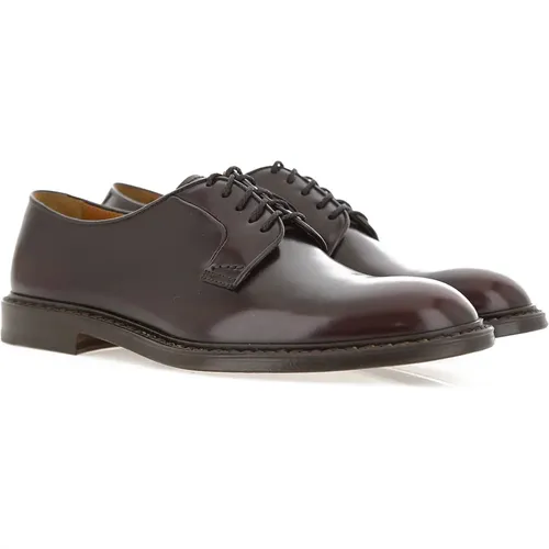 Bordeaux Flat Shoes for Men , male, Sizes: 6 UK - Doucal's - Modalova