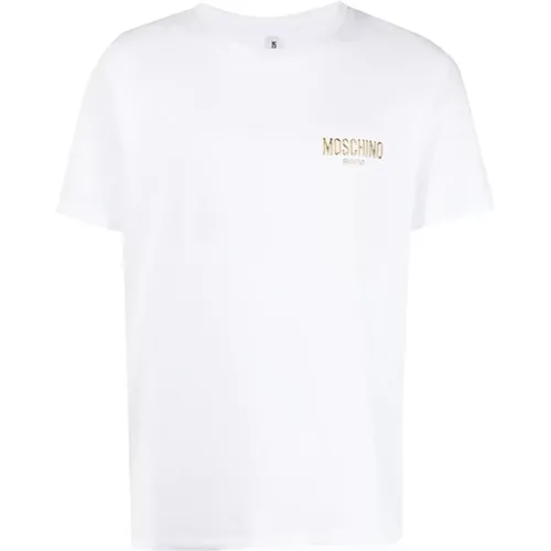 Casual T-shirt for Men , male, Sizes: 2XL - Moschino - Modalova