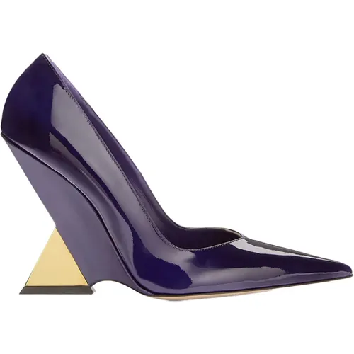 Cheope Patent Leather Pumps , female, Sizes: 4 1/2 UK, 5 1/2 UK, 8 UK, 6 UK, 5 UK, 7 UK - The Attico - Modalova