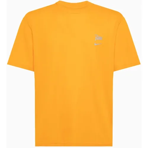 Technisches Gewebe Lauf Crew Neck T-Shirt , Herren, Größe: S - Nike - Modalova